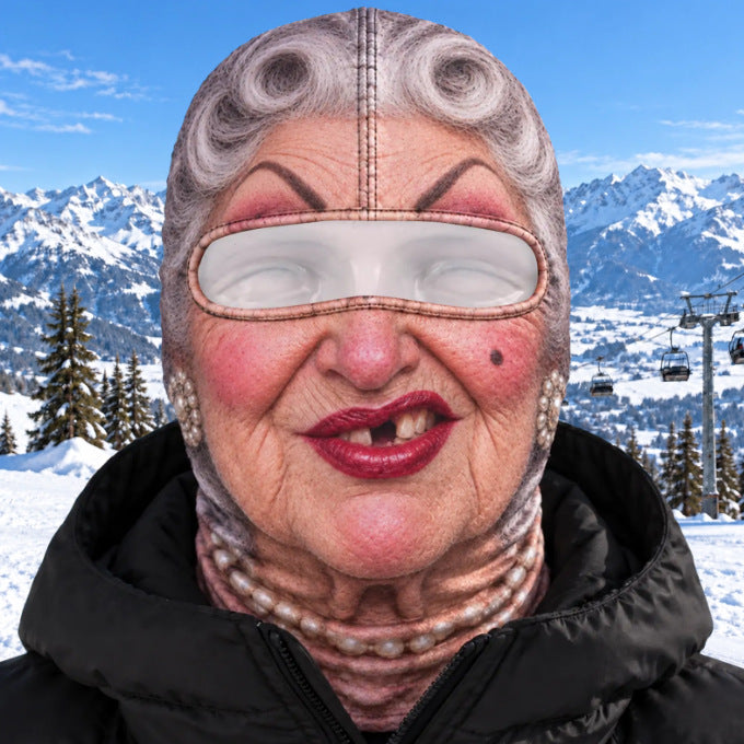 XYTT102 / Free Size ski mask worn on the slopes